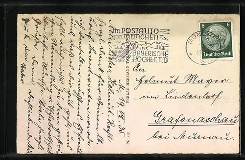 AK München, Bavaria mit Ruhmeshalle