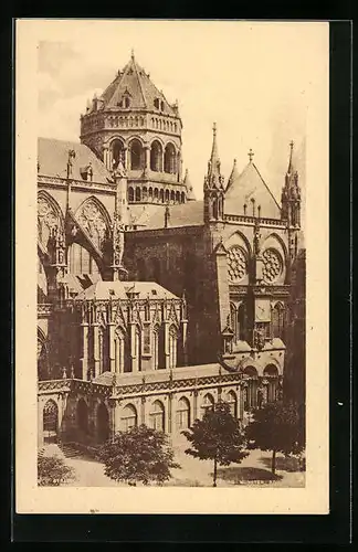 AK Strassburg, Münster, Südost-Seite