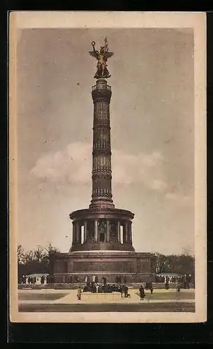 AK Berlin, Blick auf die Siegessäule