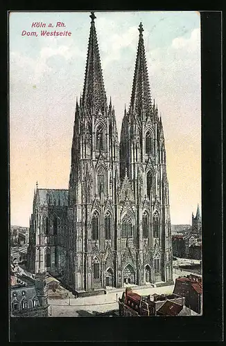 AK Köln, Dom, Westseite