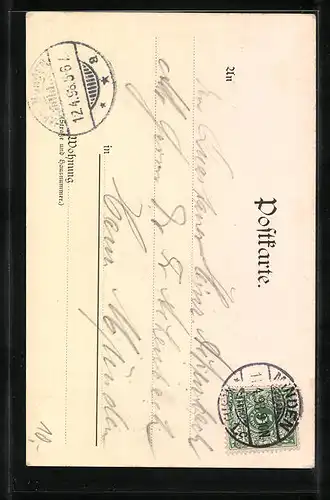 AK Minden i. W., Kaiser Wilhelm-Denkmal