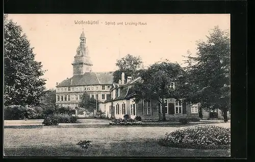 AK Wolfenbüttel, Schloss und Lessing-Haus