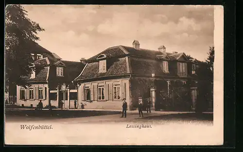 AK Wolfenbüttel, Blick zum Lessinghaus