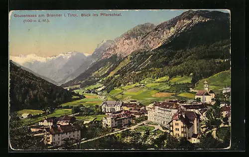 AK Gossensass, Blick ins Pflerschtal