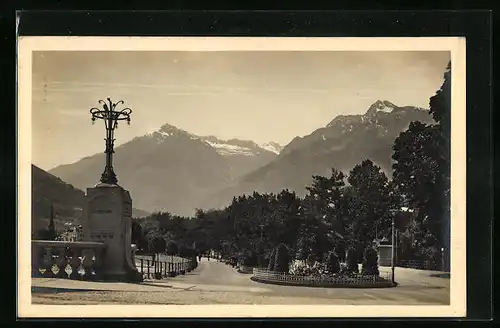 AK Meran, Blick zur Giselapromenade