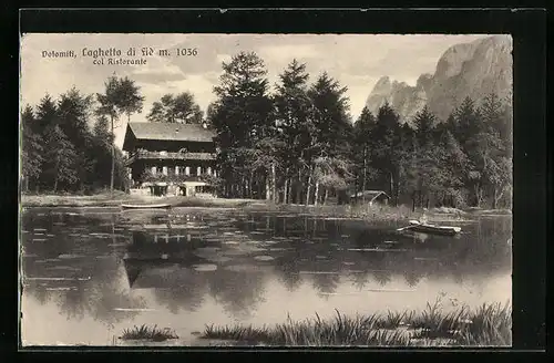 AK Laghetto di Fie, Panorama col Ristorante