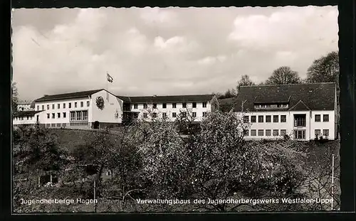 AK Hagen i. W., Jugendherberge, Verwaltungshaus des Jugendherbergswerks Westfalen-Lippe