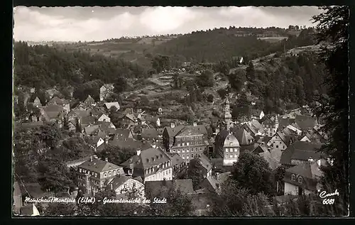 AK Monschau / Montjoie, Gesamtansicht der Stadt