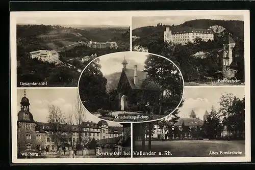 AK Schönstatt, Wildburg, Gnadenkapellchen, Bundesheim