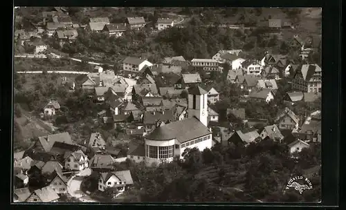 AK Bonn, Totalansicht, Flugbild