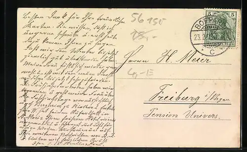 AK Boppard a. Rh., Pension Henzler