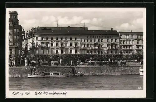 AK Koblenz, Hotel Riesenfürstenhof