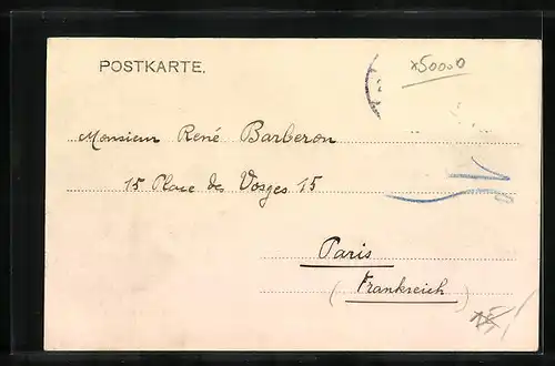 AK Köln-Neustadt, Hohenzollernring mit Strassenbahn