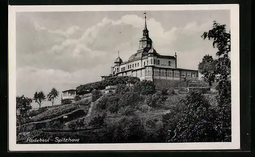 AK Radebeul, Berggasthaus Spitzhaus