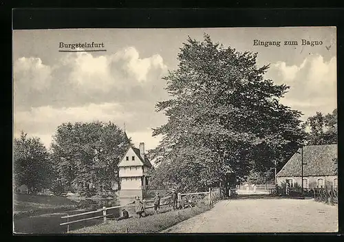 AK Burgsteinfurt, Eingang zum Bagno