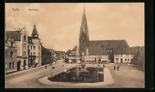 AK Eutin, Partie am Marktplatz