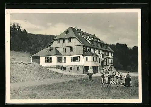 AK Hellenthal / Eifel, Partie an der Jugendherberge