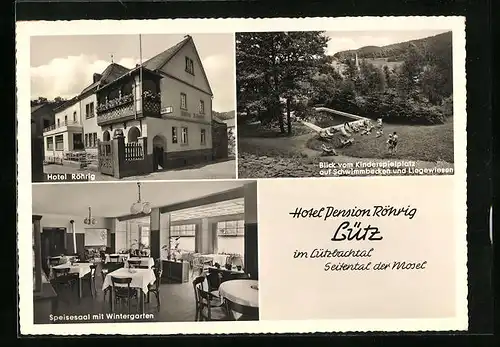 AK Lütz im Lützbachtal, Hotel Pension Röhrig