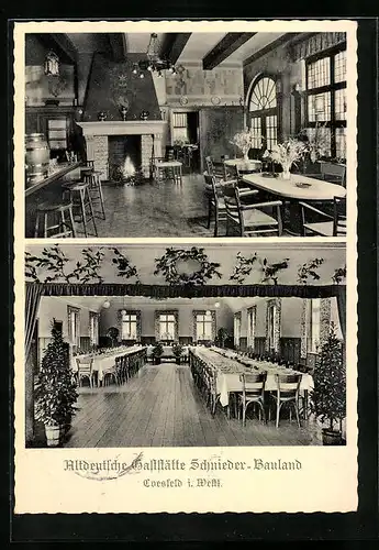 AK Coesfeld i. Westf., Gartenwirtschaft Schnieder-Bauland