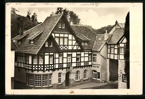 AK Blankenheim / Eifel, Biermann`s Hotel Kölner Hof