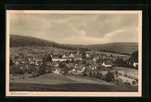 AK Bebenhausen, Panorama mit Kgl. Jagdschloss