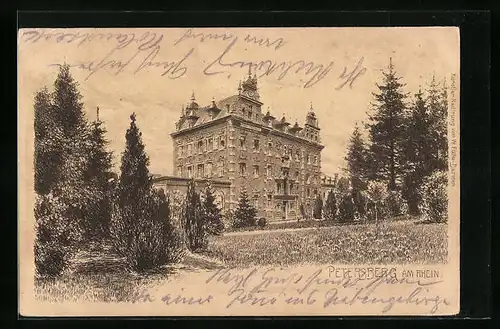 AK Petersberg am Rhein, Hotel auf dem Petersberg