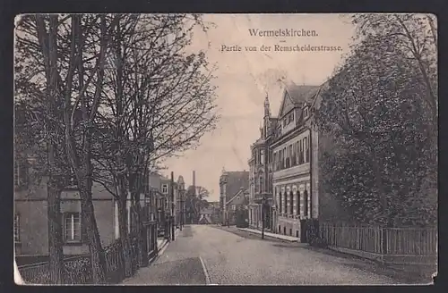 AK Wermelskirchen, Partie von der Remscheiderstrasse