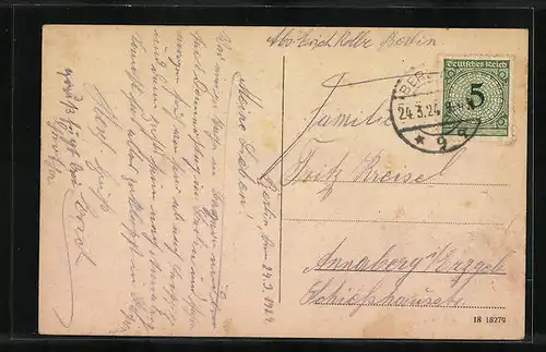 AK Pleinfeld, Strassenpartie mit Gasthaus, Kirche, Ortspartie