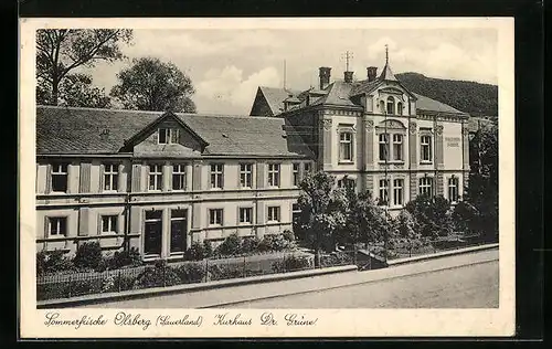 AK Olsberg /Sauerland, Kurhaus Dr. Grüne