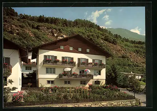 AK Schlanders /Vinschgau, Pension Familie Gamper