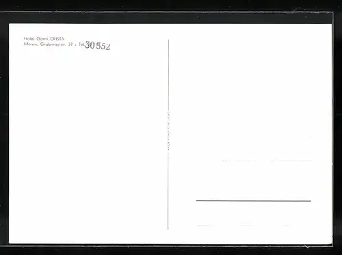 AK Meran, Hotel Garni Crista