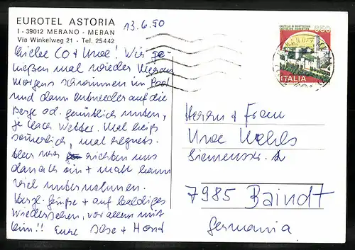 AK Merano, Eurotel Astoria