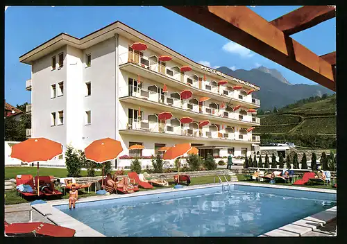 AK Meran /Obermais, Lapper`s Hotel Anatol