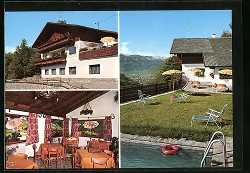 AK Steinegg, Pension Liechtenstain in drei Ansichten