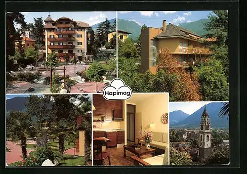 AK Meran, Hotel Hapimag in fünfAnsichten