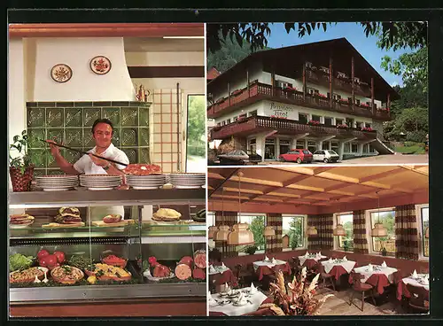 AK Vahrn, Pension Tirol Pizzeria in drei Ansichten