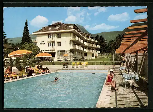 AK Meran, Hotel Mignon mit Schwimmbad