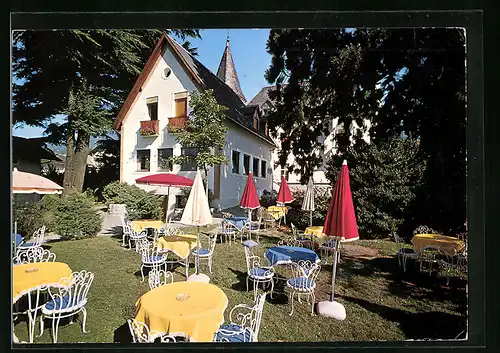 AK Meran - Obermais, Cafè - Pension Sonnenhof