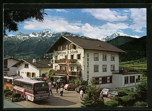 AK Mals im Vinschgau, Gasthof Panorama Albergo