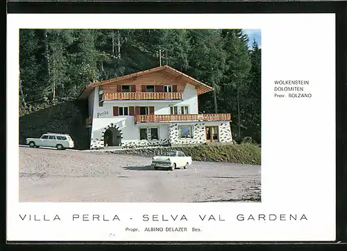 AK Wolkenstein, Villa Perla - Selva val Gardena