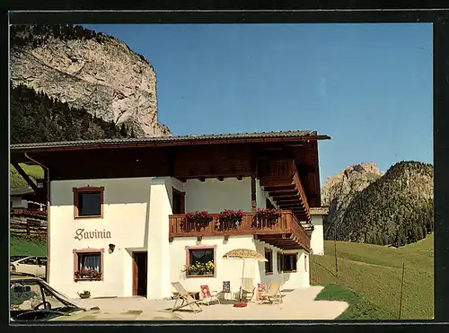 AK Selva - Wolkenstein, Garni Savinia