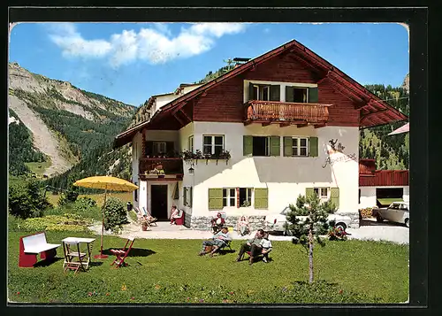 AK Selva - Wolkenstein, Haus Alpenrose