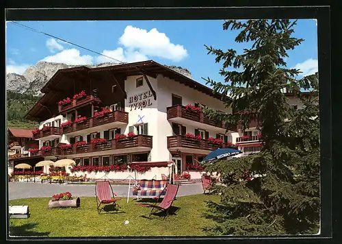 AK Selva - Wolkenstein, Hotel Tyrol