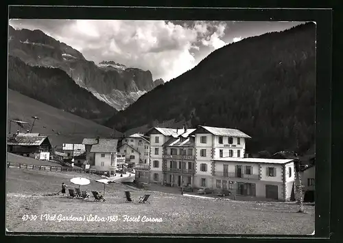 AK Wolkenstein im Grödnertal, Hotel Corona