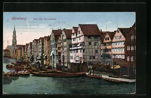 AK Alt-Hamburg, Der alte Dovenfleet