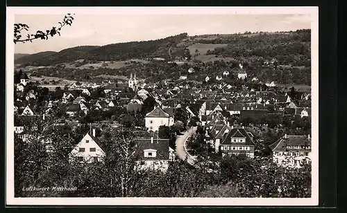 AK Murrhardt, Gesamtansicht aus der Vogelschau