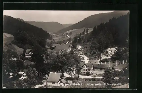 AK Alpirsbach im Schwarzwald, Ortsansicht im Ehlenbogental
