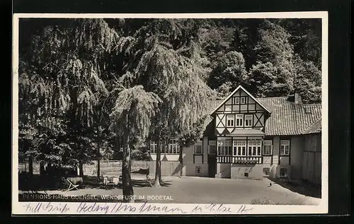 AK Wendefurt im Bodetal, Pensionshaus Quensel