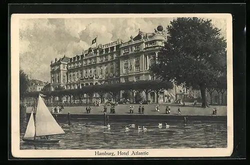 AK Hamburg-St.Georg, Hotel Atlantic