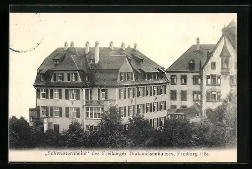 AK Freiburg i. Br., Schwesternheim des Freiburger Diakonissenhauses